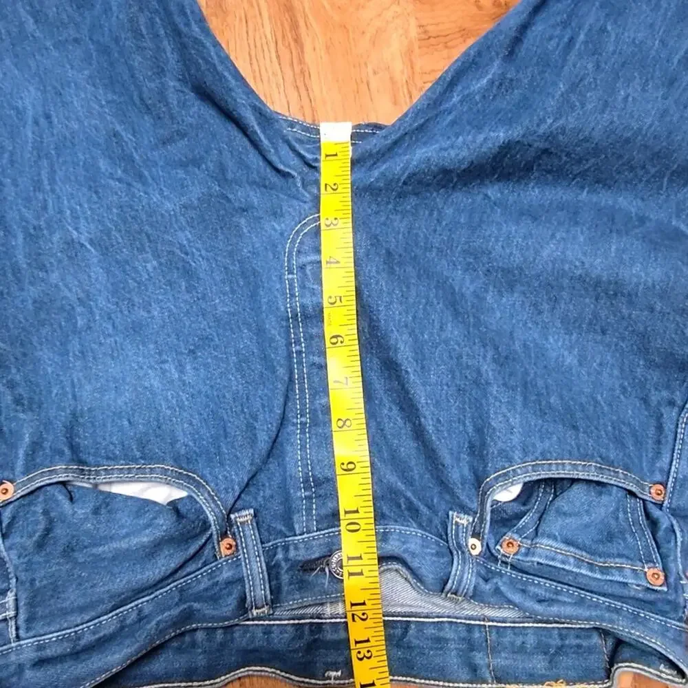 Levi's 501 Mens Jeans Straight Fit Medium Wash Denim 34x34 Classic Blue